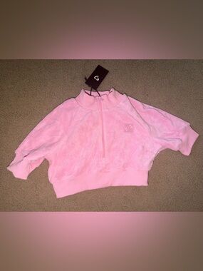 WAYDAMIN Terry Short Sleeve Pullover